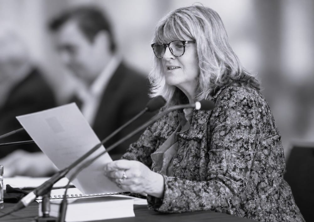Amanda De Lore giving evidence, Illawarra, NSW
